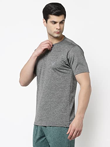 Image of UZARUS Men's Dry Fit Sports Gym Regular T-Shirt