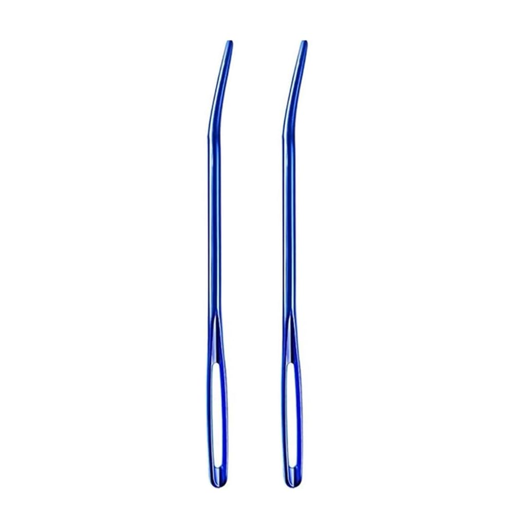 XAGMODSHN Stainless Steel Sewing Needle Weaving Needle Darning Needle, Hand Sewing Needle for Wool Sewing Hand Knitting Crocheting