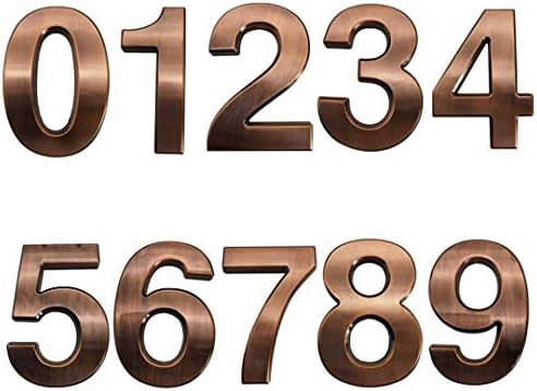 HopeWan 4 Inch Mailbox Numbers