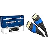 producto 2: Universal: el cable (conector/conector) conecta TV/televisores o monitores con reproductores de Blu-ray, consolas y otros dispositivos que ofrecen una salida HDMI, para una calidad de imagen y sonido fantásticas