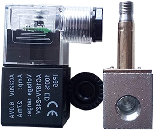 Válvula solenoide de compresor de aire normalmente cerrada 1/8 de pulgada 380V aceite 4