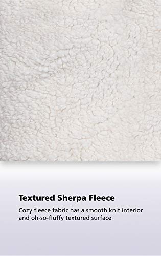 Pajamagram Fleece Wrap For Women - Fleece Cape, Womens Shawl, Ivory, One Size #TOP5