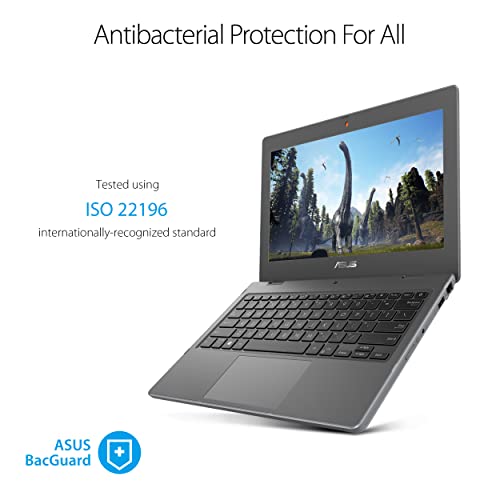 Asus Br1100 Laptop, 11.6" Hd Anti-Glare Display, 180 Degree, Celeron N4500, 4Gb, 64Gb Ssd, Mil-Std 810H Durability, Tamper/Spill-Resistant Keyboard, Tpm 2.0, Windows 10 Pro, Dark Grey, Br1100Cka-502Y #TOP2
