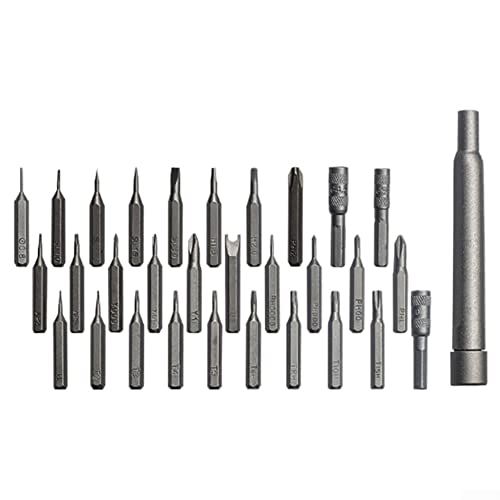 31 In 1 Precision Cross Screwdriver Bits, Torx Hex Star Screwdriver Bits Set With Storage Case For Phone Watch Electric Appliance Repair Tool #TOP7