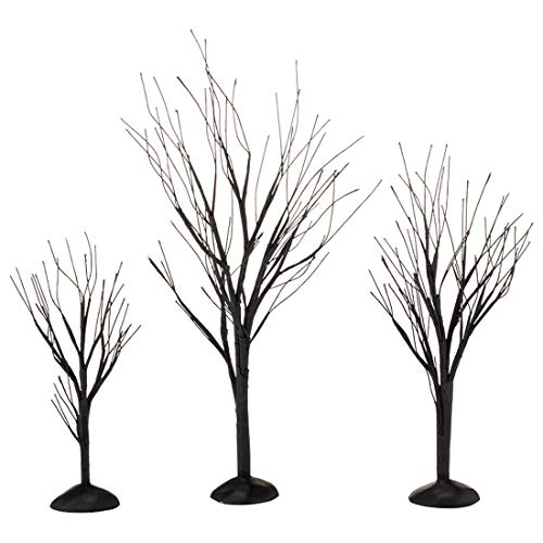 Department 56 Accessories for Villages Halloween Black Bare Branch Trees, 1.77 inch, Value not found