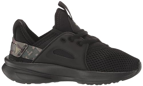 PUMA PUMA Kids' Shoes Softride Enzo Evo Camo PUMA Black-PUMA Olive Little Kid 1.5