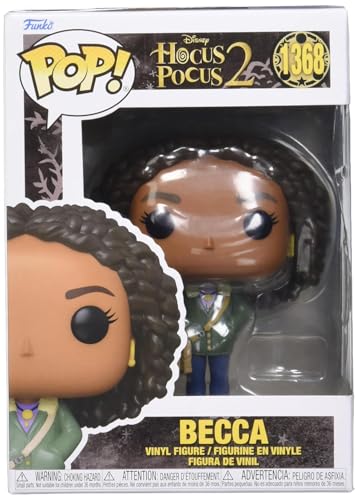 Funko Pop! Disney: Disney Hocus Pocus 2- Becca with Accessories - Figura de Vinilo Coleccionable - Idea de Regalo- Mercancia Oficial - Juguetes para Niños y Adultos - Movies Fans