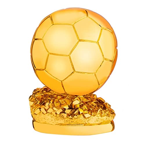 ZLSNOBLE Premio de la Copa del Mundo de Oro de la Copa del Mundo, Trofeo de Regalo de Fútbol, Premio al Mejor Jugador, Mejor Jugador Destacado, Recuerdo de Mr. Fanático