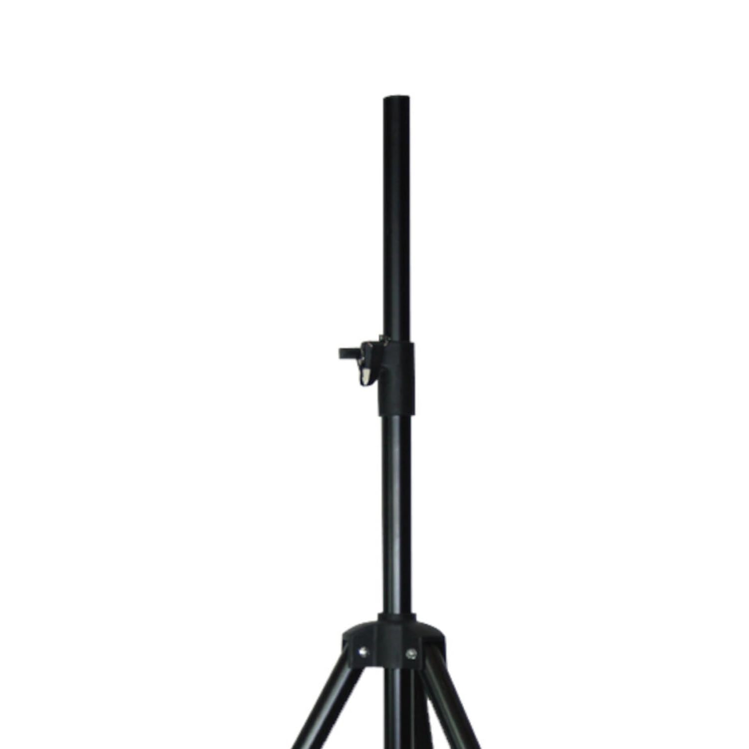 Ibiza SS03 Supporto per diffusori in alluminio max 1,80 m 30 kg Nero