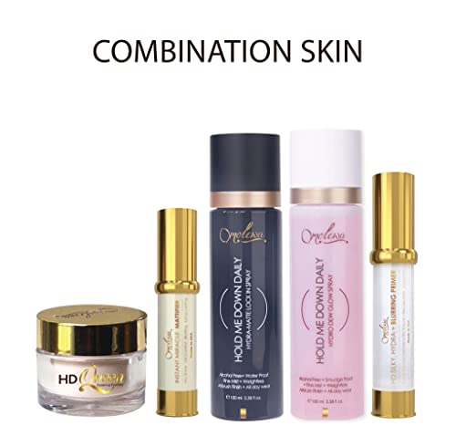 OILY COMBINATION SKIN SET - SMUDGE PROOF MAKEUP SYSTEM