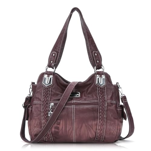 Image of Angel Barcelo Purses for Women Soft PU Leather Shoulder Bag Crossbody Purse and Handbags