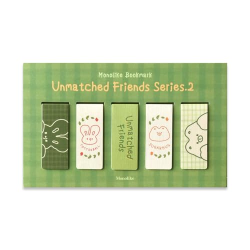 mCN }b`OȂFB V[Y.2 Unmatched Friends Series.2 Bookmarks 5Zbg}OlbgubN}[N