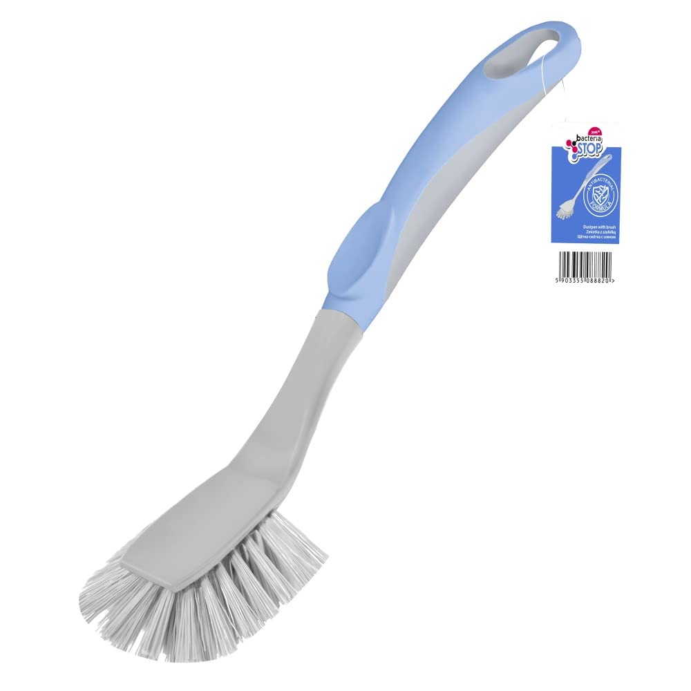 YORK Long Dish Brush Venus Bacteria Stop for Household Upholstery, Kitchen Dish, Bowl, Pot, Cutlery Sink Plastic Cleaning Scrubbing Brush Standard Cleaning Carpet Duster, Blue (B0BZS8DY2R) Amazon Price History, Amazon Price Tracker