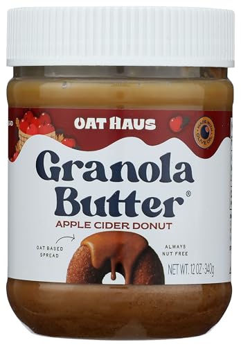 Oat Haus Apple Cider Donut Granola Butter | Peanut-free, Almond