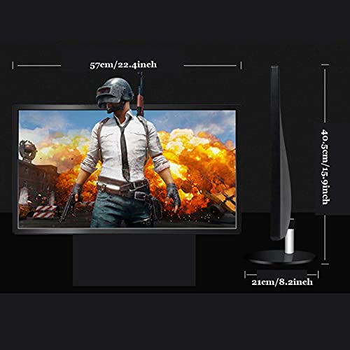 Image of Computer Wireless Monitor 24-inch Portable Full Hd Wide Monitor IPS Flat LCD Monitor with Dp+hdmi Interface Non-Flicker Screen for The Second Screen of Smart Phones