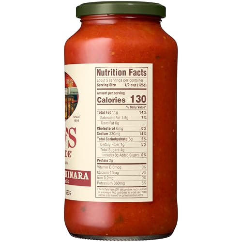 Image of Rao's Homemade Tomato Sauce, Sensitive Formula, 24 oz, All Purpose, Tomato Sauce, Keto Friendly Pasta Sauce, Premium Quality Tomatoes from Italy, Olive Oil, and No Onions or Garlic (Pack of 2)