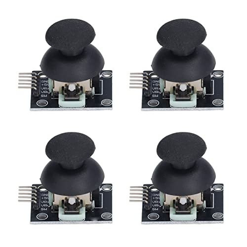 Hyuduo 4 Pcs Game Joystick Breakout Module Game Controller Replacement Joystick Analog Thumb Stick For Ps2 Switch Controller,Module