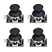 4Pcs Set Joystick Module, Thumb Joystick Module Control Stick Sensor Board Game Control Sensor X Y Axes Kit for PS2 Remote Control immagine