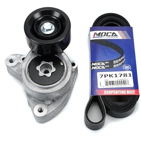WINBEST Serpentine Belt Accessory Tensioner 90K38278C Compatible with 2003-2007 for Honda Accord Cover
