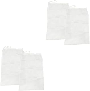Yardwe 4 Peças Quatro Folhas Rover Acessórios De Limpeza De Piscina Aspirador De Folhas Com Saco Spa Malha De Vácuo Skimmer Filtro De Rede Saco De Malha De Náilon Saco De Folhas De Vácuo