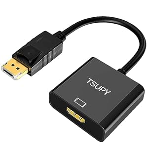 TSUPY DisplayPort zu HDMI Adapter 4K