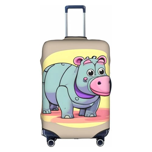 Housse de protection hippopotame blanc pour chambre enfant