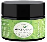 ANCENASAN® Kapseln mit Cholin / 49 Bitterkräutern und Gewürzen - Bitterstoffe ohne Alkohol - Glutenfrei, vegan, 100% naturrein (60 Kapseln)