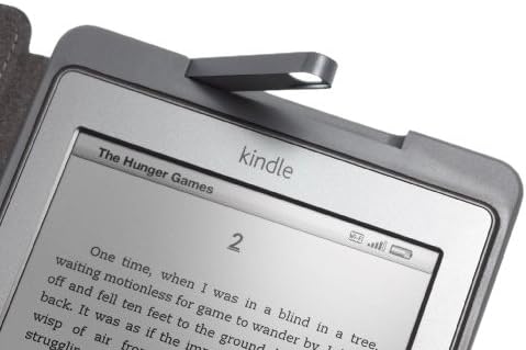 Amazon Kindle Touch Lighted Leather Cover, Black (does not fit Kindle Paperwhite)