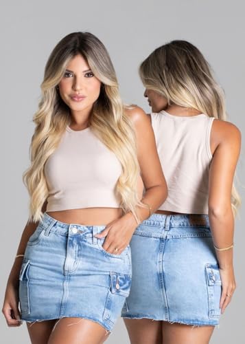 Saia Jeans Sawary Cargo - 276015 - IND. 34