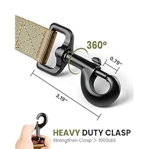 OutdoorMaster-Bungee-Dog-Leash-Heavy-Duty-Dog-Leash-with-Shock-Absorption-2-Padded-Handles-Training-Leash-Improved-Dog-Safety-and-Comfort-Brown-Upgraded-6-FT - Cucciolini Doodles   OutdoorMaster-Bungee-Dog-Leash-Heavy-Duty-Dog-Leash-with-Shock-Absorption-2-Padded-Handles-Training-Leash-Improved-Dog-Safety-and-Comfort-Brown-Upgraded-6-FT