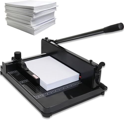 Coupe-papier robuste manuel A4 capacité 400 feuilles pour atelier de découpe