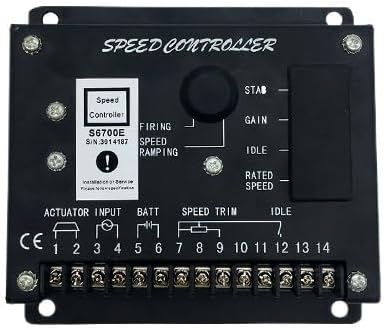 S6700E S6700H Generator Set Speed Control Board Engine Governor Electronic Generator Speed Controller(S6700H)