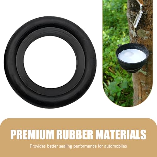 Image of Pack-10 M14 Oil Pan Drain Screw Gasket, Anti-stretch Rubber Seal Washer, Replacement OEM #F5TZ-6734-BA 097-139 5066453 72907 20453 Accessories, Compatible with Ford Lincoln (Black)