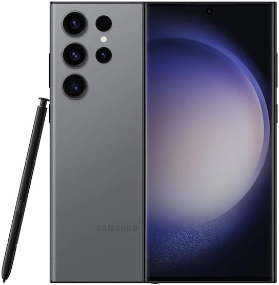 Samsung Galaxy S23 Ultra 5G, versión estadounidense, 256GB, grafito - Desbloqueado (renovado)