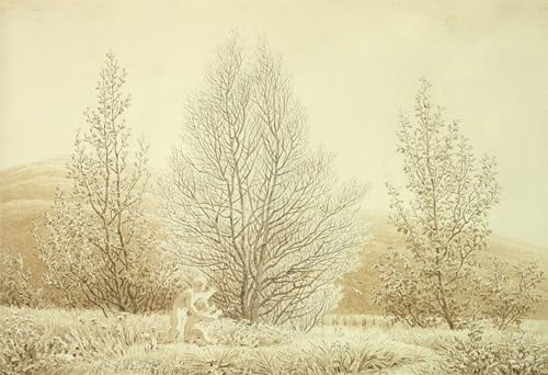 Tableaux peinture sur toile 60x90cm Caspar David Friedrich