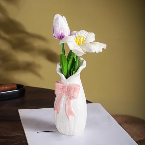 Jarrón de cerámica minimalista como regalo del Día de la Madre para decoración del hogar 4