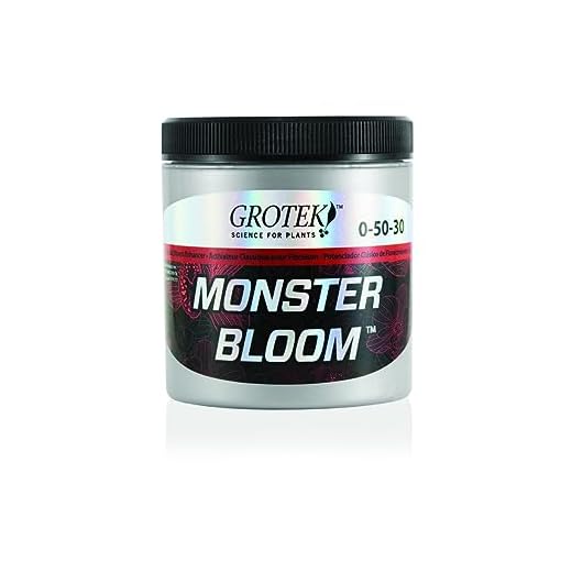 GROWMANIA Fertilizante Monster Bloom en Polvo de Grotek 130GR | Abono para la Floración de Plantas y Cultivos | Etapas Intermedias