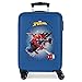 Marvel Spiderman Red Valise de cabine bleue 38 x 55 x 20 cm rigide ABS fermeture à combinaison latérale 34 L 2, 66 kg 4 roues doubles bagage à main, Azul