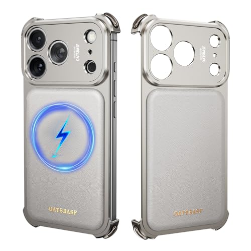 Coque iPhone 17 Pro Max MagSafe antichoc et protection appareil photo metal cuir