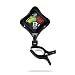Hola! AT-101 Chromatic Clip-on Tuner for Guitar, Bass, Violin and Ukulele - Easy Tune 2 Color Screen Light