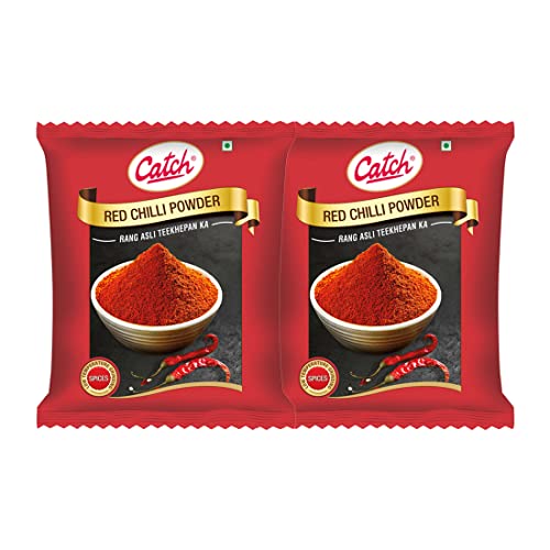 Catch Red Chilli Powder/Lal Mirch Powder 1 KG – Pack of 2(2000 GMS)