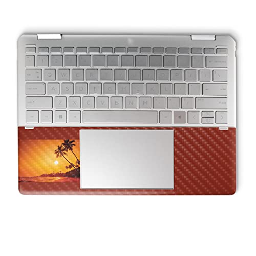 Image of MightySkins Carbon Fiber Skin Compatible with HP Spectre x360 14 inch (2022) Full Wrap Kit - Sunset Dreams | Protective, Durable Textured Carbon Fiber Finish | Easy to Apply | Made in The USA