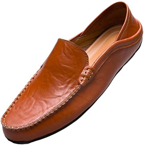 Mocassins Homme Cuir Slip on Penny Loafers LéGèRes Confort Chauss...