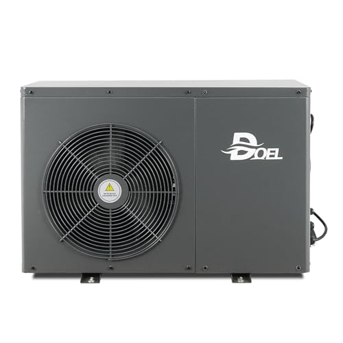 DOEL 20000 BTU Swimming Pool Heat Pump for Above-Ground/In-ground Pools, 5.56 kW Electric Pool Heater with Titanium Heat Exchanger, 110V 60Hz