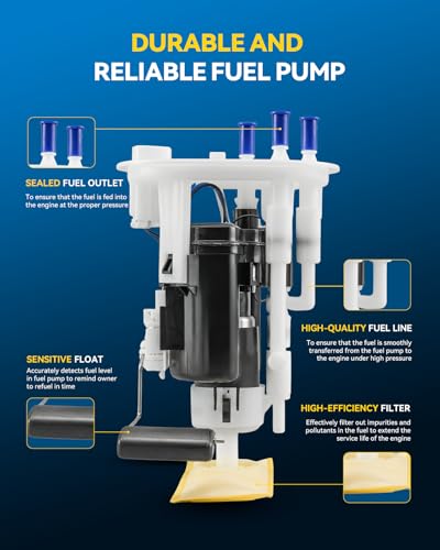 Image of PHILTOP Electric Fuel Pump Assembly FG1258 Fit for Hyundai Santa Fe