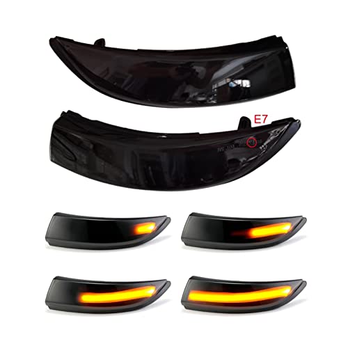 Intermitente dinámico naranja para espejo de Ford Fiesta 2008-2017 3