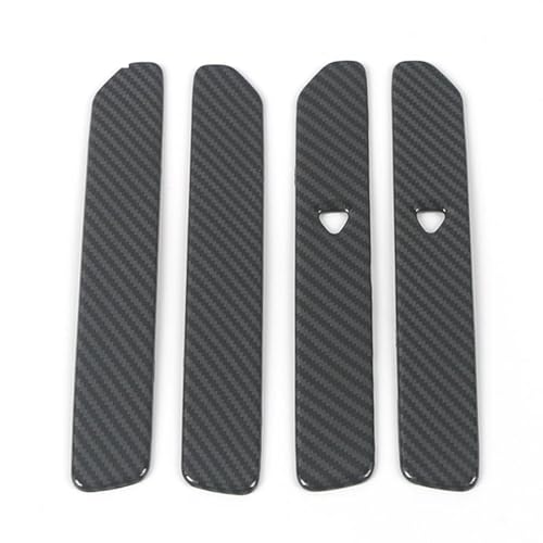 Poignées de porte de voiture Audi Aion Y cache-loquet ABS noir mat anti-rayures