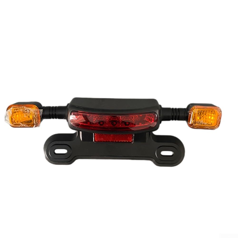 Eawfgtuw Bicycle Indicators, Bike Indicator Lights, Bike Indicators Electric Bicycle Tail Light Brake Light Turn Signal Indicator Daytime Running Lights Brake Lights(48/60V)