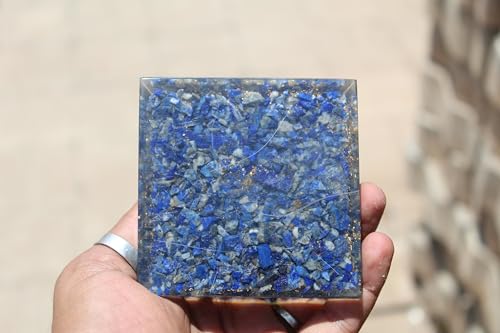Générateur énergie positive lapis lazuli pyramide orgone cuivre de guérison - 6