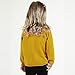 Girls Classic Knit Cardigan School Uniform Sweater Crewneck Button Front Outerwear Kids Girls Solid (Yellow, 2-3 Years)